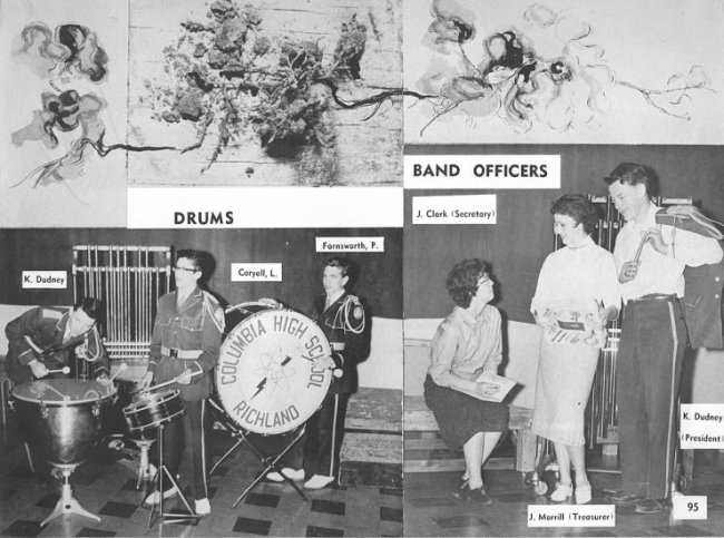Drums and Band Officers