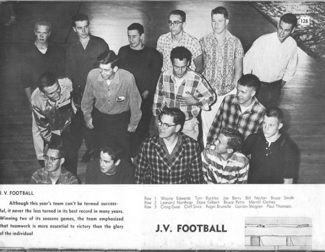 Bomber J.V. Football
